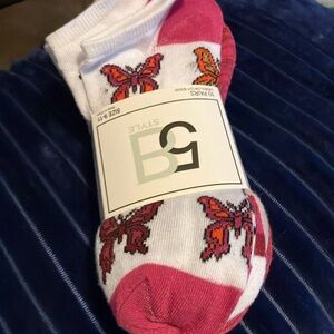 Ladies or teen 10 pair assorted socks with different prints